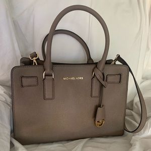 Michael Kors saffiano leather handbag